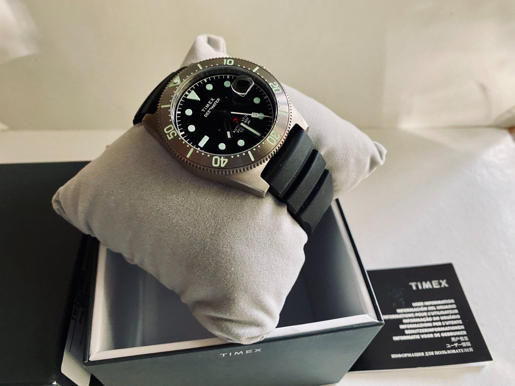 Timex Orologi: Timex Deepwater Reef 200 Automatic Titanium New ! – Nuovo (secondo la descrizione) da Genthod venduto da Fejmeo