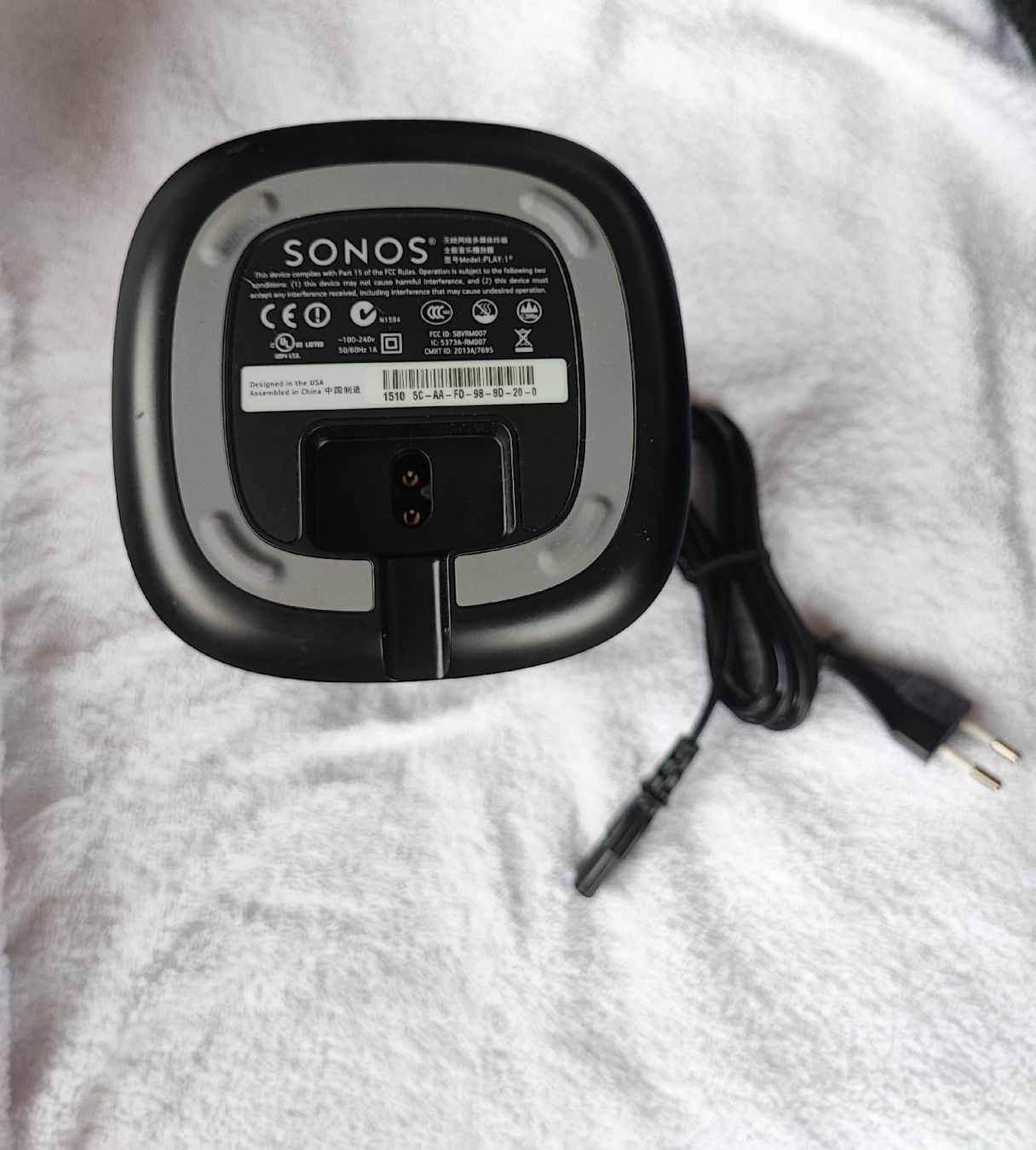 Sonos Heimkino: Sonos Play:1 Smart Speaker  – Gebraucht aus Zollikofen von zar_j67f 1
