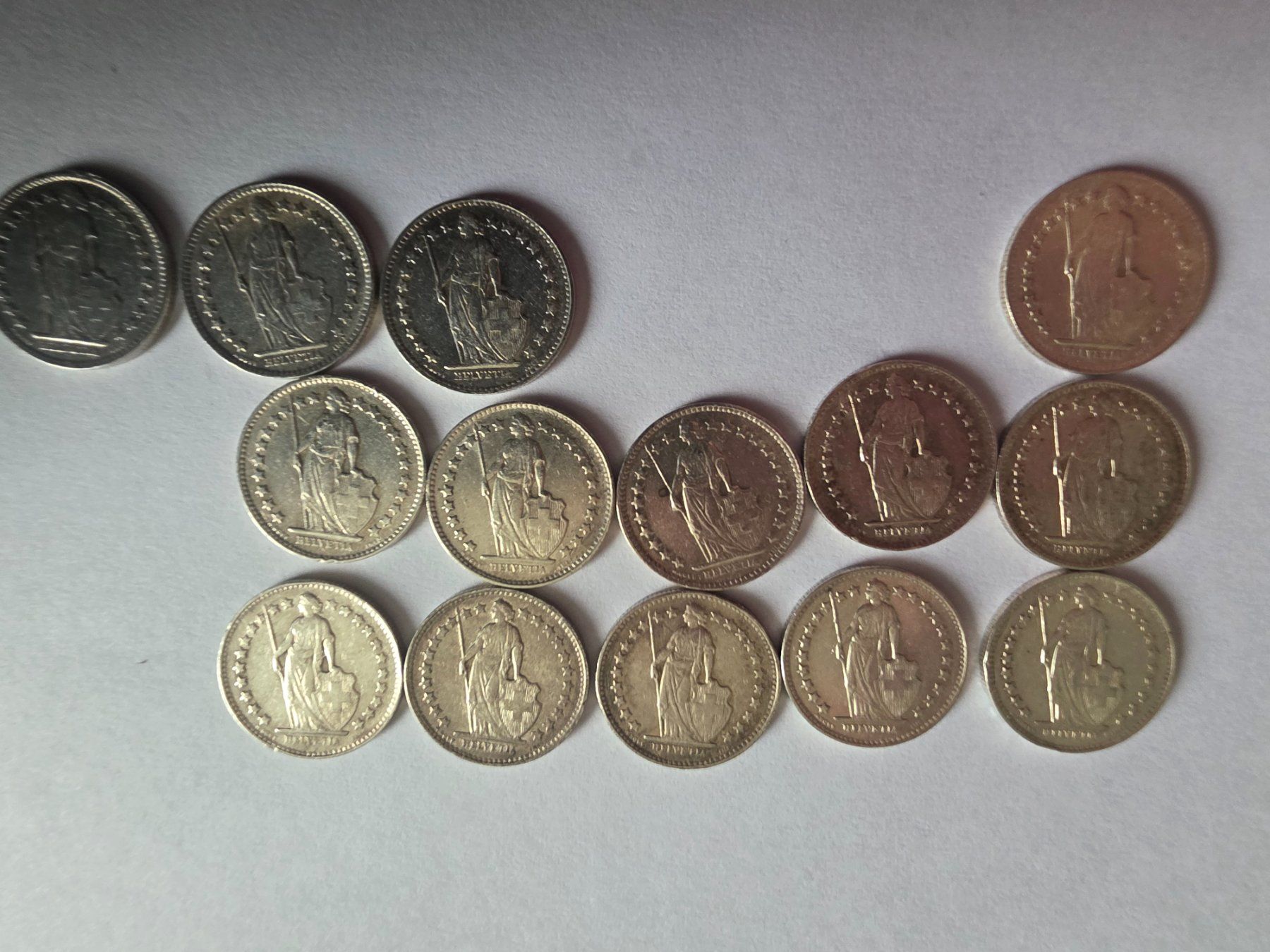 Tutti le monete: 50 centimes 1934 - 1948 – Usato da Concise venduto da coolinvest 1