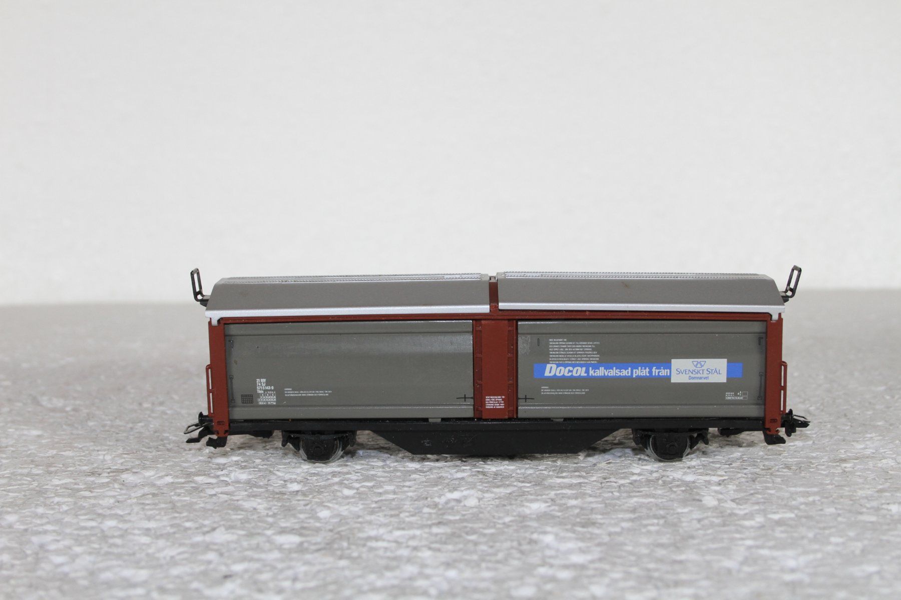 Märklin Modellini di ferrovie: Märklin SJ Docol Güterwagen – Usato da Triesen venduto da gleis8 3