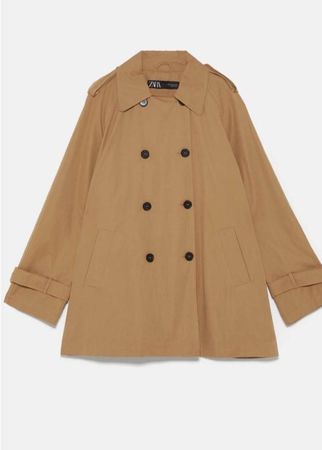 MAGNIFIQUE Trench beige Zara NEUVE valeur 89,90 Taille M