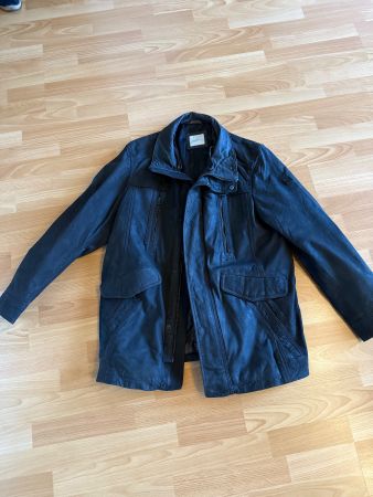 Bugatti Echtleder Winterjacke