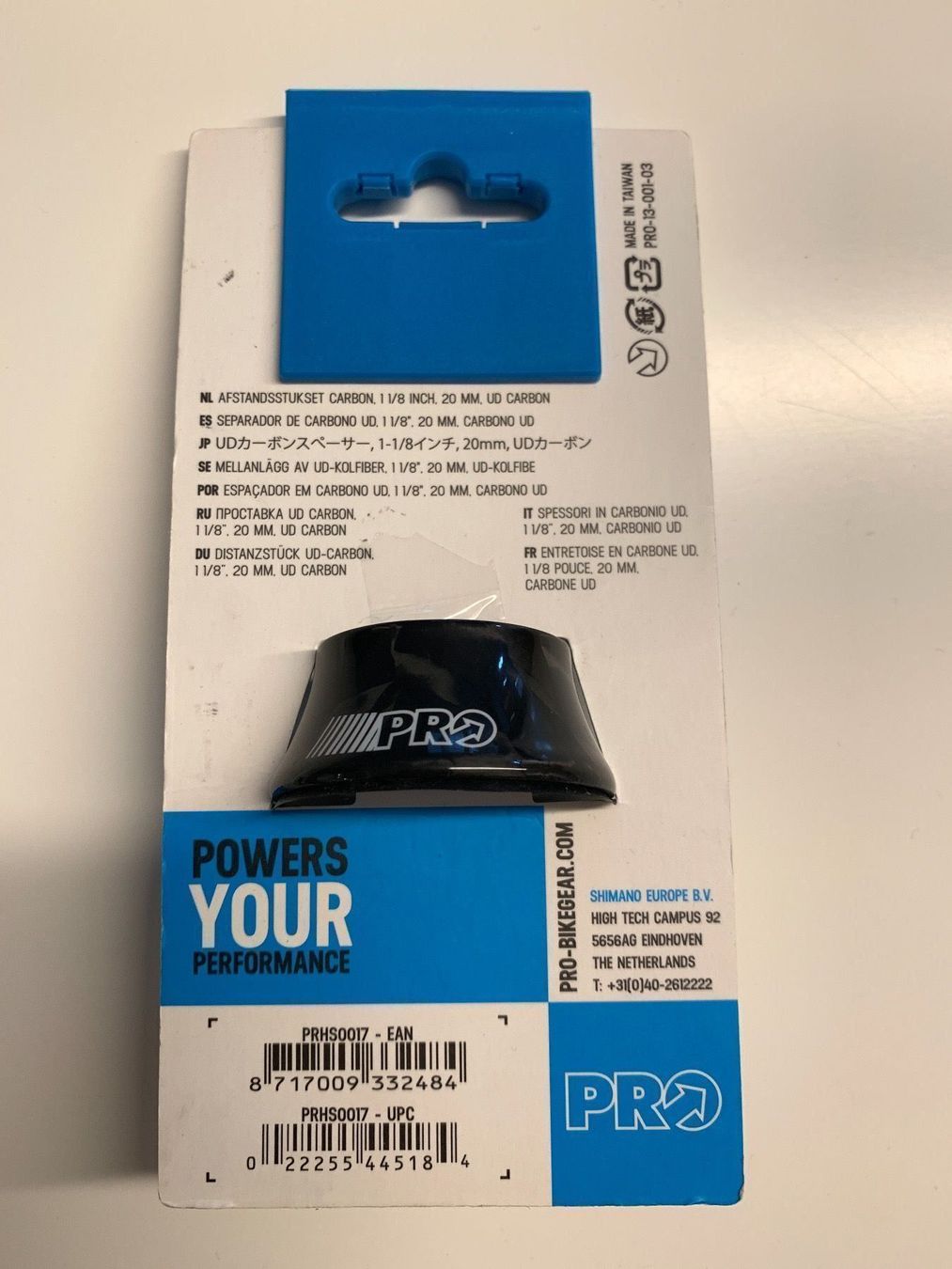 Ersatzteile: Entretoise PRO UD Carbon integrated vélo Vtt  20mm – Neu und originalverpackt aus Remaufens von Carl_DS