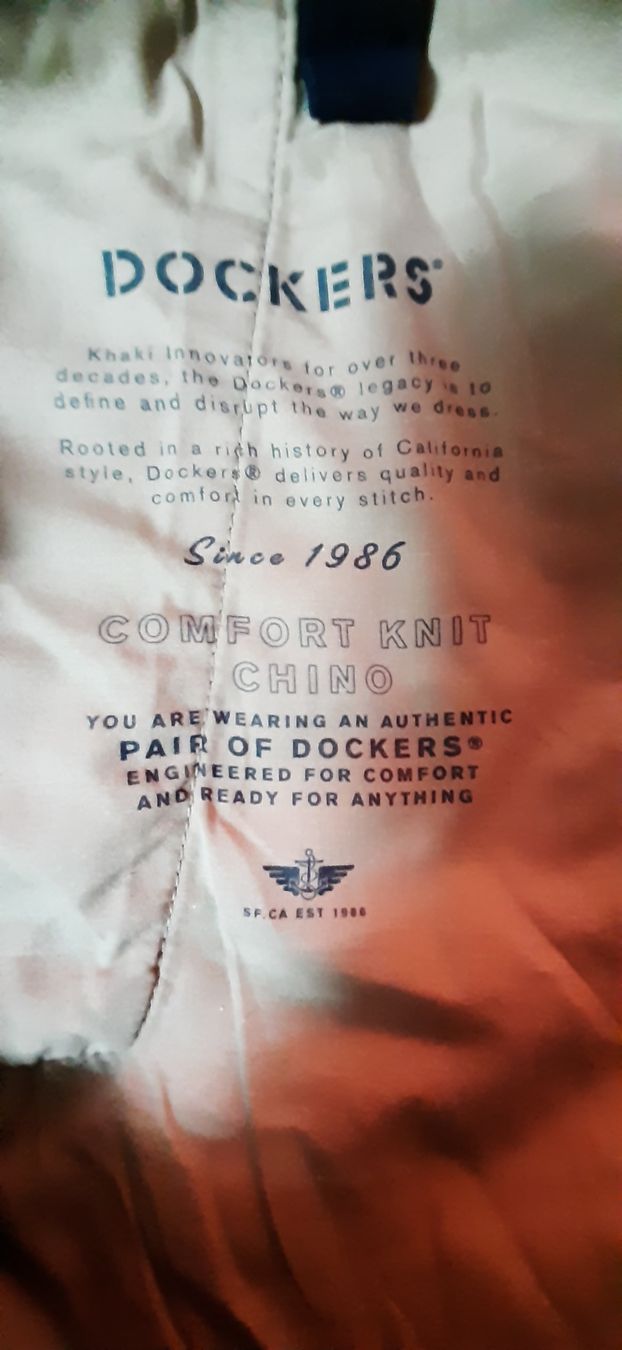 Hosen: dockers comfort knit chino – Neu (gemäss Beschreibung) aus Montreux von Sorabest 5