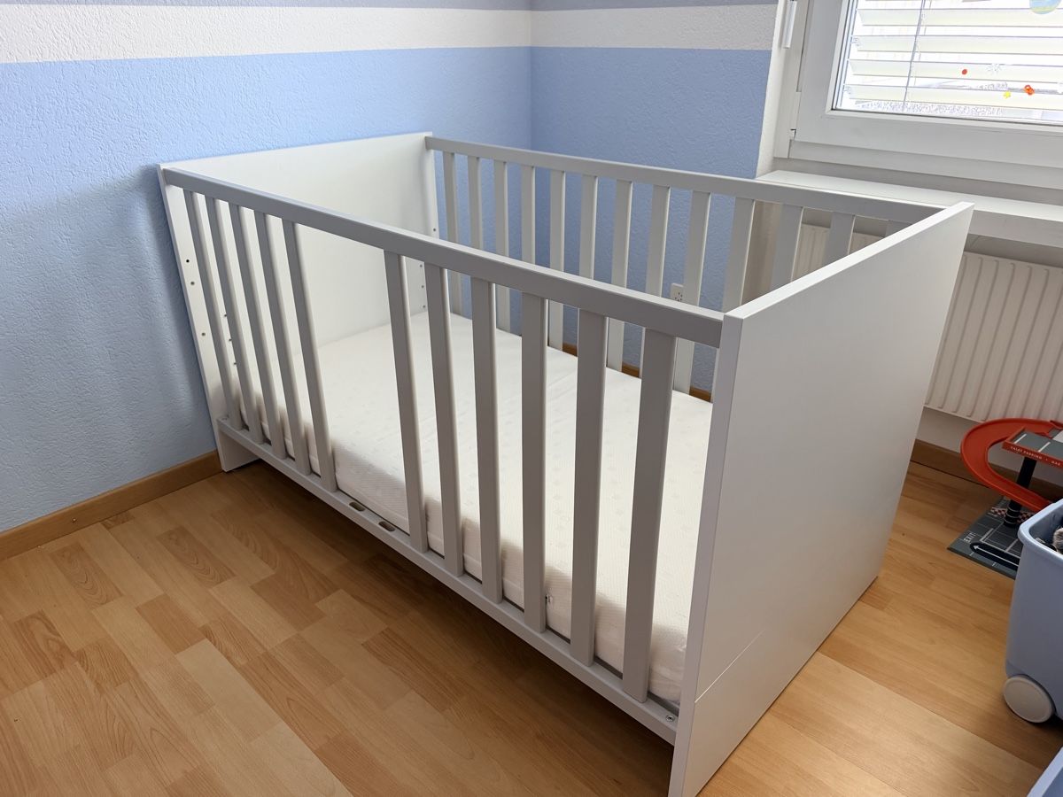 Letti: Babybett, Kinderbett inkl. Matratze – Usato da Meilen venduto da Carpi