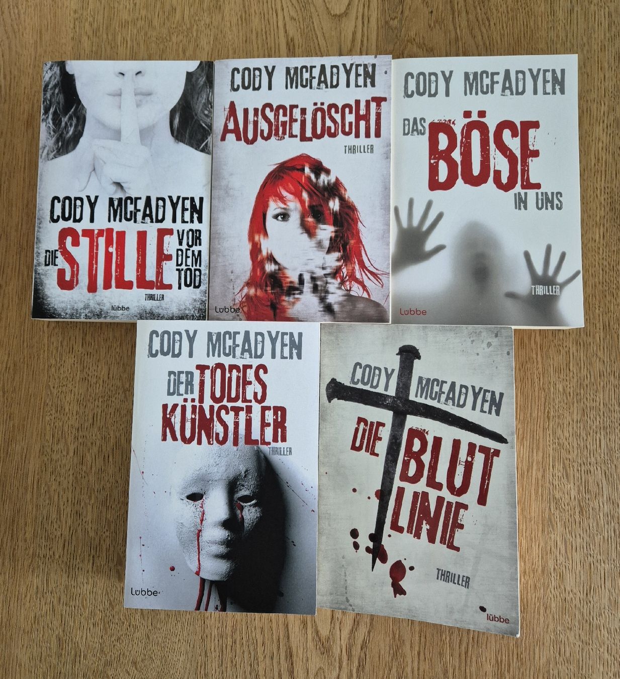 Libri: 5 Bücher von COBY MCFADYEN – Nuovo (secondo la descrizione) da Egerkingen venduto da grimmialp