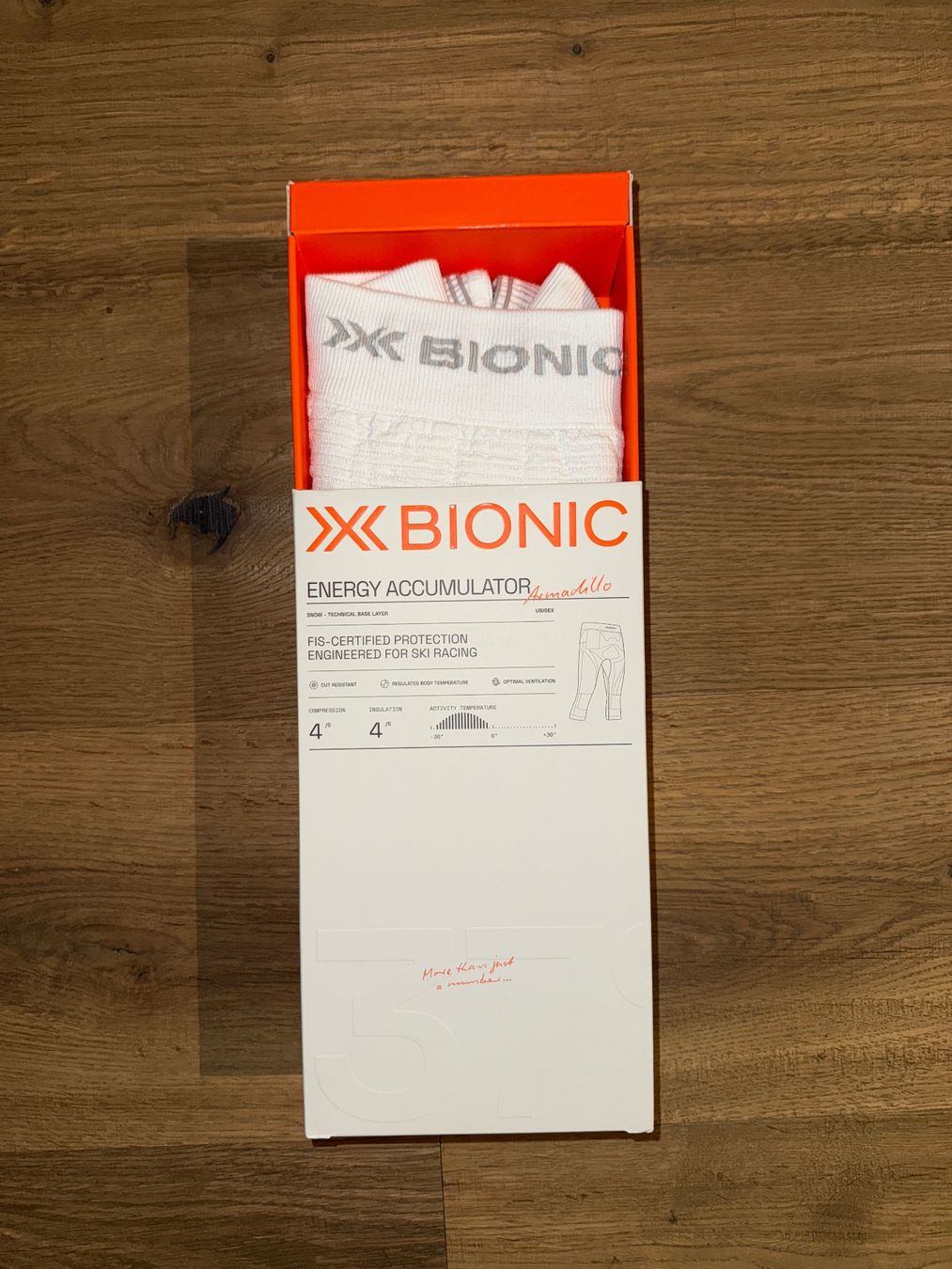 X-bionic Biancheria intima: X-bionic FIS-CERTIFIED PROTECTION – Nuovo e nell'imballaggio originale da Anières venduto da mar_q7wr 2