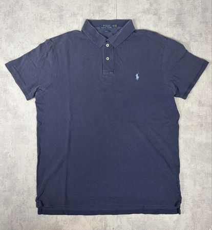Polo Ralph Lauren Slim Fit Polo bleu marine - XL #4