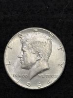 Silber Münze USA Half Dollar 1964 Kennedy 