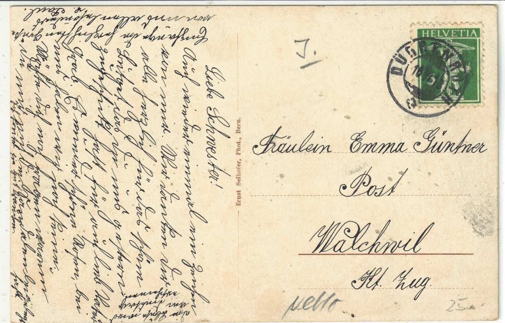 Cartoline postali: Dürrenroth - Generalansicht - coloriert – Usato da Ettingen venduto da Kartenplanet 1