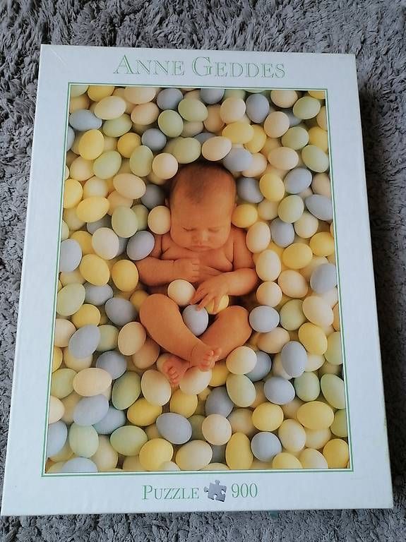 Puzzle: puzzle anne geddes baby mit eier – Usato da Aesch BL venduto da desi1991