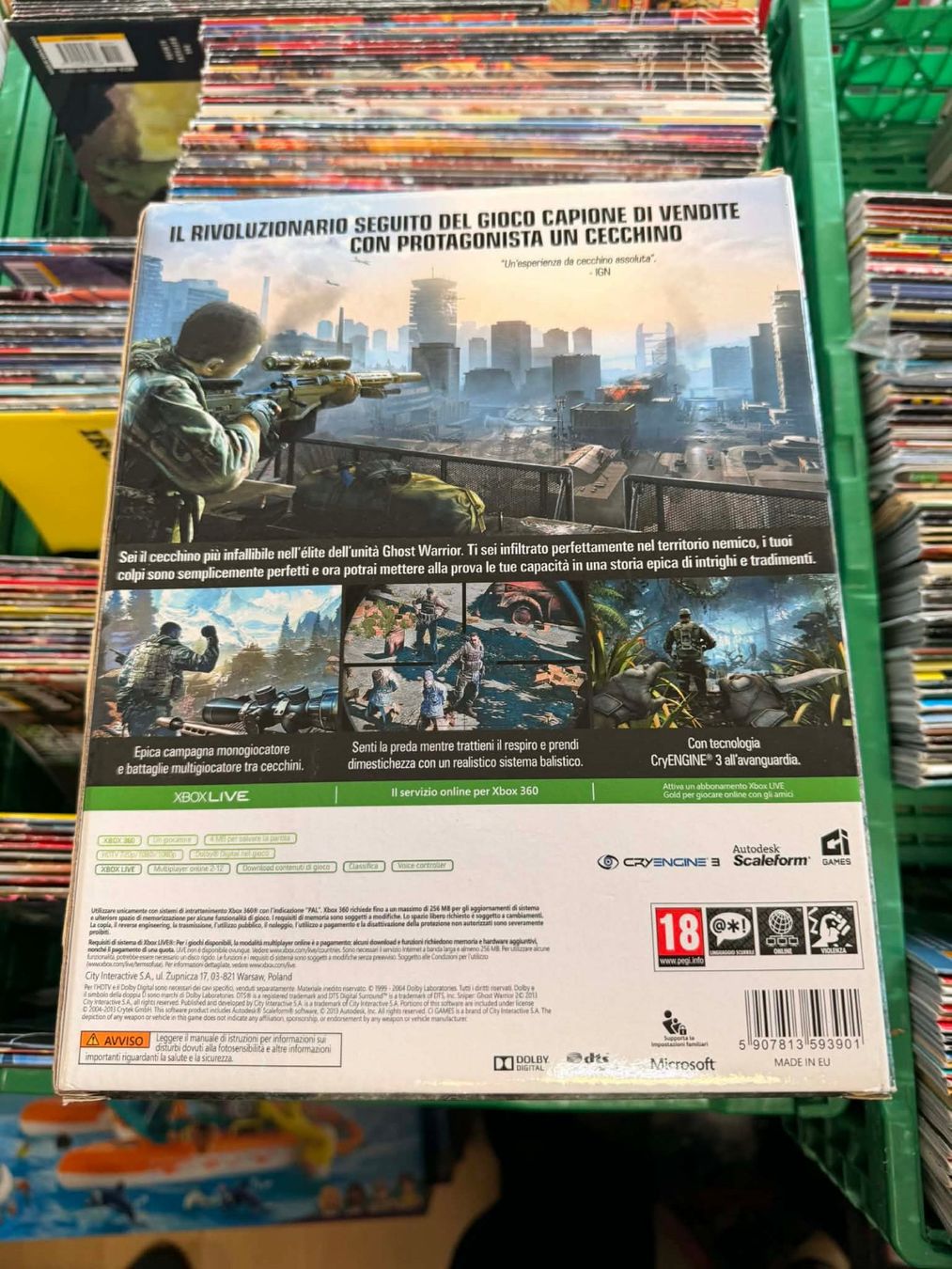 Microsoft Giochi: Sniper 2 Ghost Warrior Collector's Edition Xbox 360 – Usato da Giubiasco venduto da Ticinerd 2