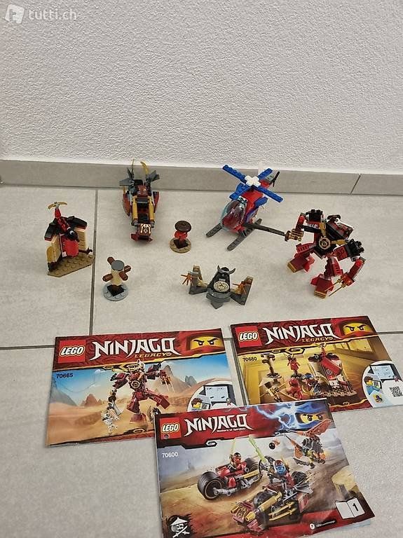 Lego Giocattoli: Lego Spiderman und Ninjago – Usato da Niederwil SG venduto da Excentia