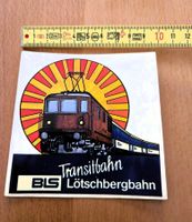 EISENBAHN BLS / LÖTSCHBERGBAHN  - AUFKLEBER - ABZIEHBILDLI
