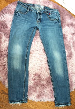 Coole Jeans 🎀 Regular Denim Hose Destroyed
