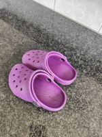 Lila Crocs, Gr. 24/25, Grösse C8, Sommer-Schuhe, Top Zustand