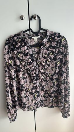 H&M Blumenbluse