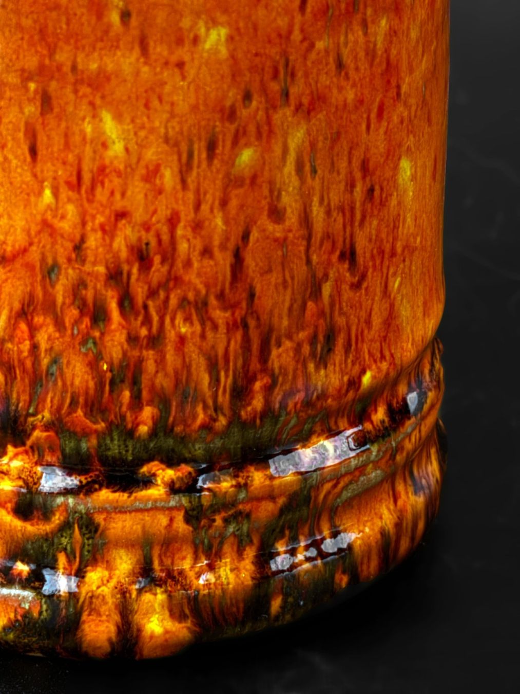 Vasi & Recipienti: Studio Keramik Vase Marianne Brüngger - Fat Lava – Usato da Luzern venduto da Eukalyptus 6