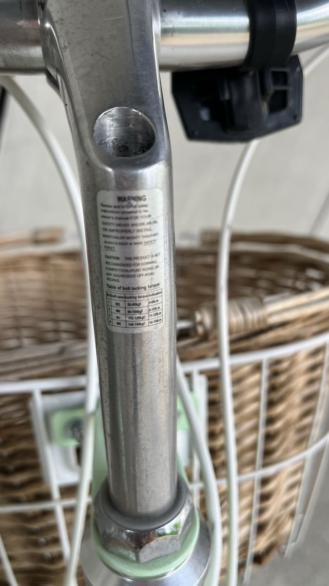 Biciclette: Damenvelo Mintgrün mit Korb – Usato da Liestal venduto da Tschopp77 5