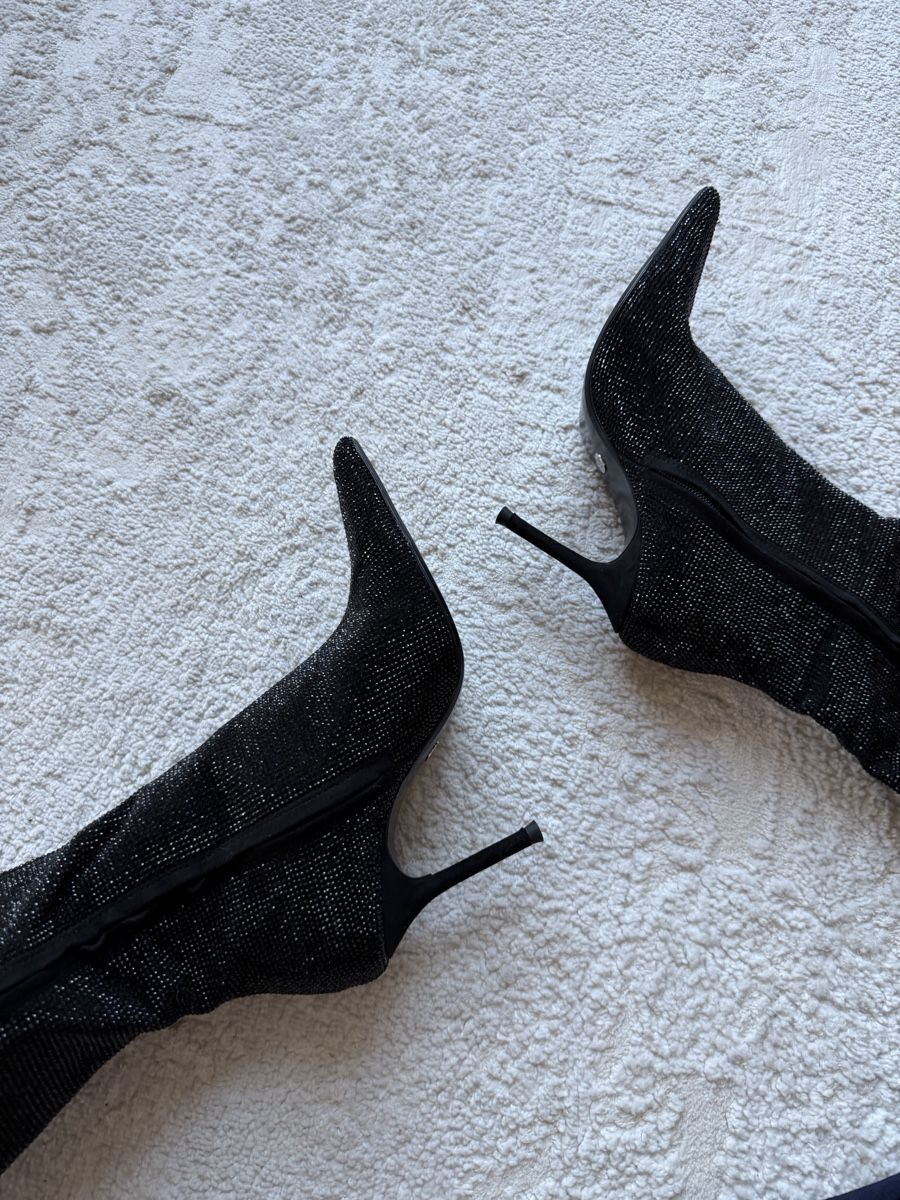 Zara Scarpe da donna: ZARA Knee High Boots, Black Glitter, Size 37 – Nuovo (secondo la descrizione) da Dübendorf venduto da ilianalou 5