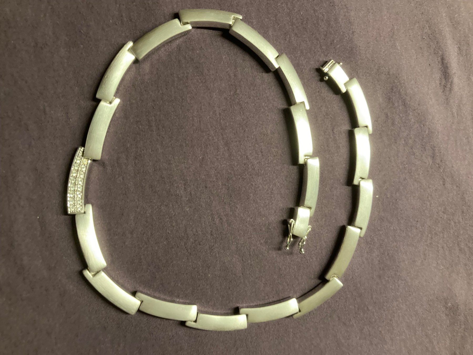 Ketten: Halskette/Collier, Edelstahl – Neu (gemäss Beschreibung) aus Turbenthal von reg_cp27