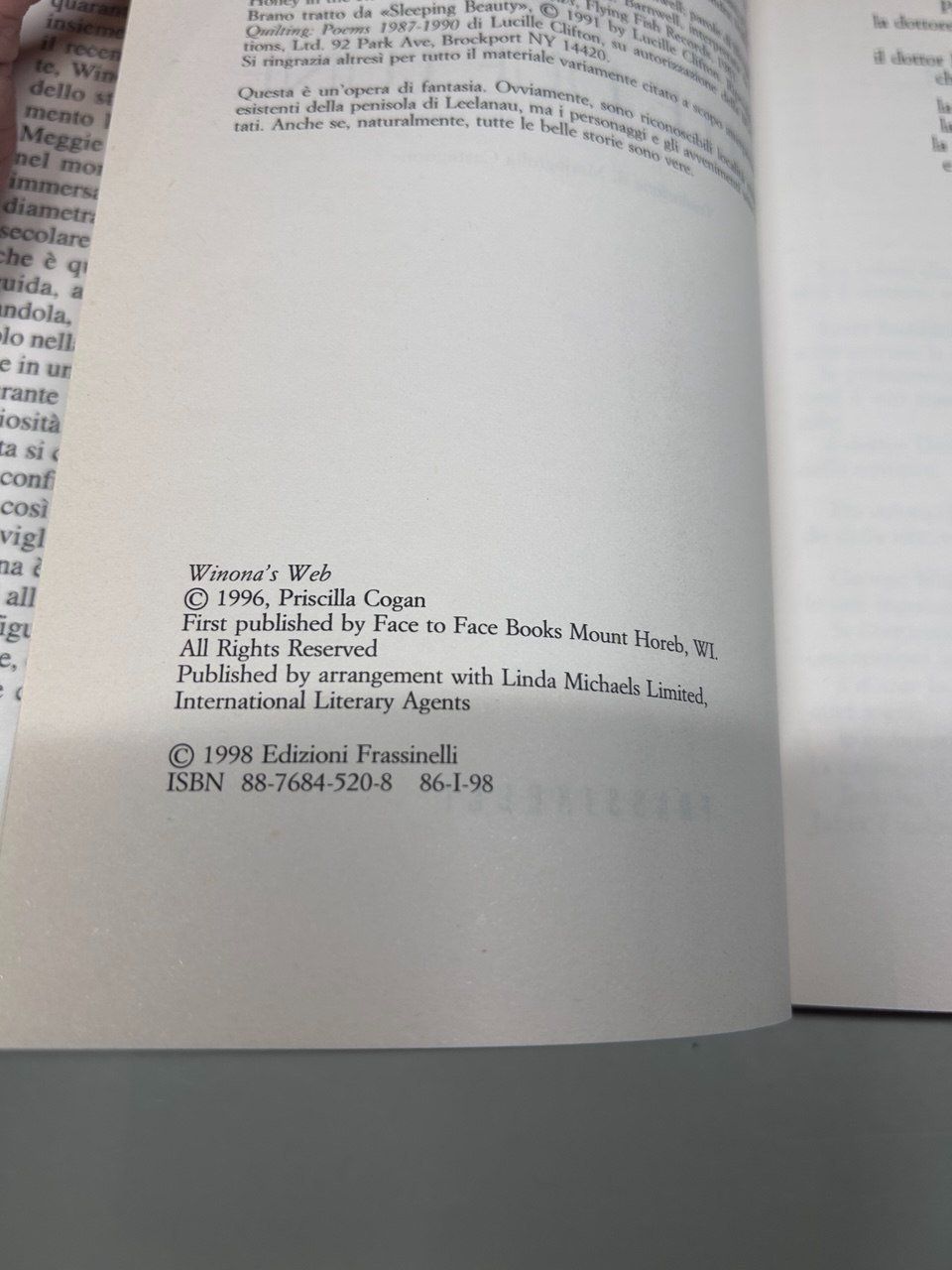 Libri: Libro "Il tempo delle due lune" di Priscilla Cogan – Usato da Giubiasco venduto da LorisVale 4