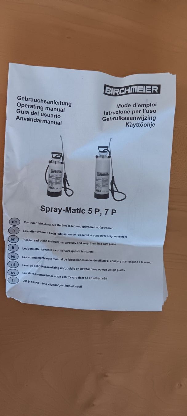 Technique médicale: Birchmeier Spray-Matic 5 P / Neu / ab 1.- – Neuf avec emballage d'origine à Biberist par Devision01 3