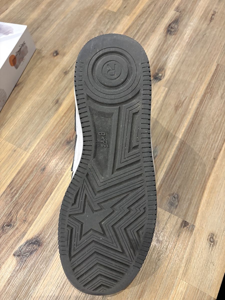 Bape Herrenschuhe: Bape Sta Schwarz Weiss – Gebraucht aus St. Gallen von naj80 3