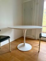 Top Zustand Knoll Saarinen Tulip Tisch 107 cm Durchmesser