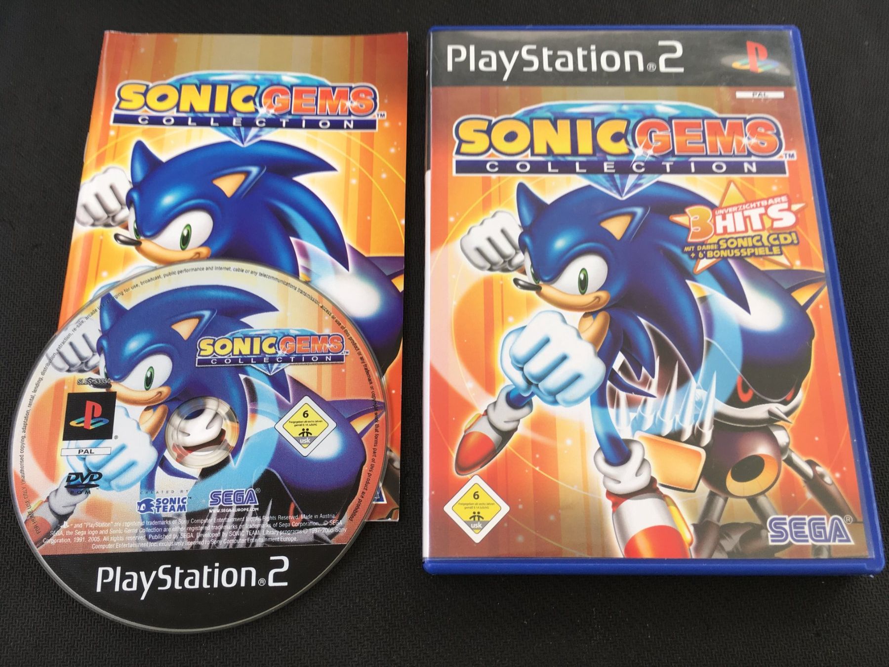 Sony Giochi: Sonic Gems Collection -  PS2 / Playstation 2 – Usato da St.Gallen venduto da sjosjo
