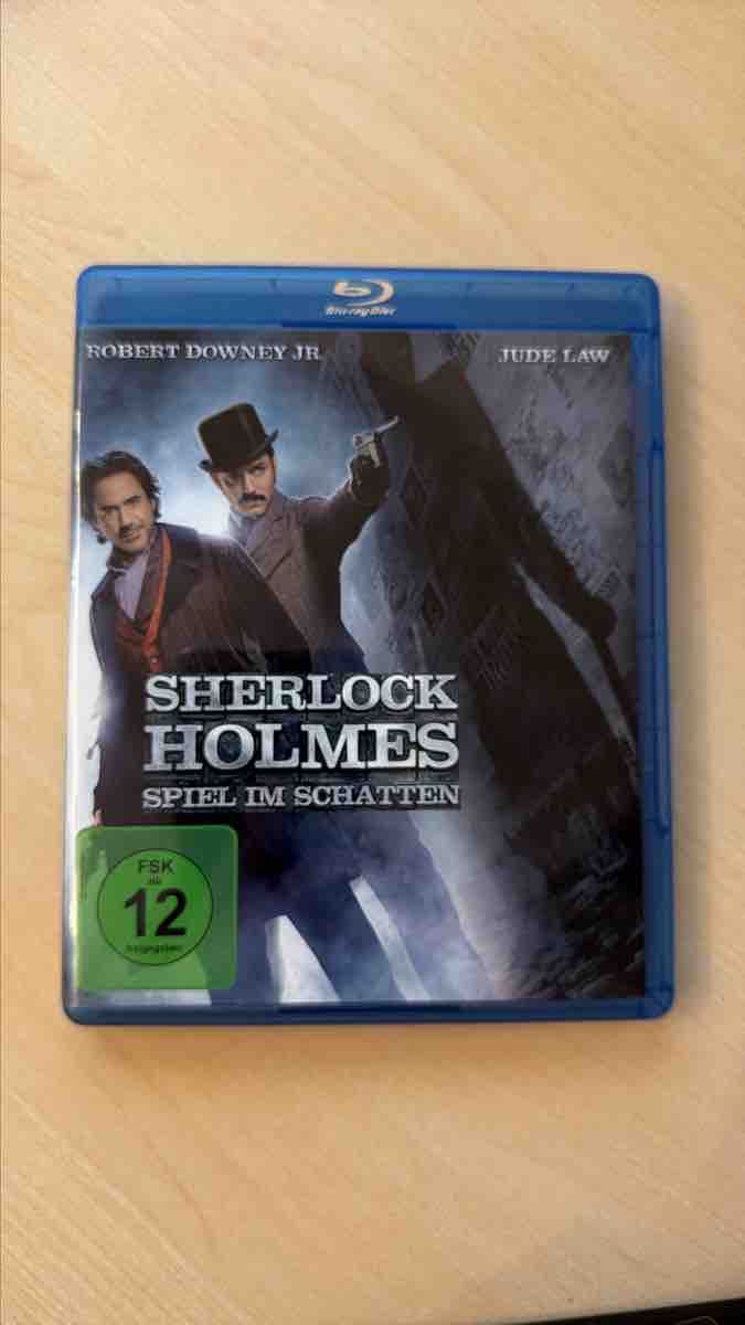 Alle DVDs: Sherlock Holmes: Spiel im Schatten – Neu (gemäss Beschreibung) aus Hittnau von PeterS75