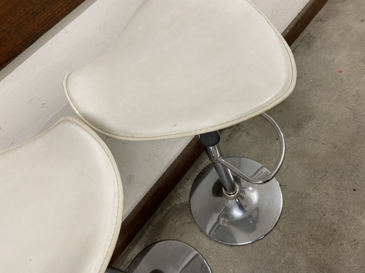 Hocker: Barhocker weiss – Gebraucht aus Dietikon von brocki-eyra 3