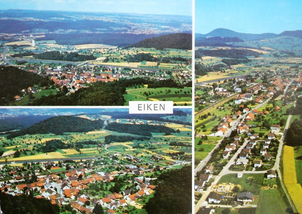 Cartes postales: EIKEN AG Flugaufnahme – D'occasion à Jona par philajona