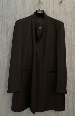 Cérémonie - Veste élégante en laine noire