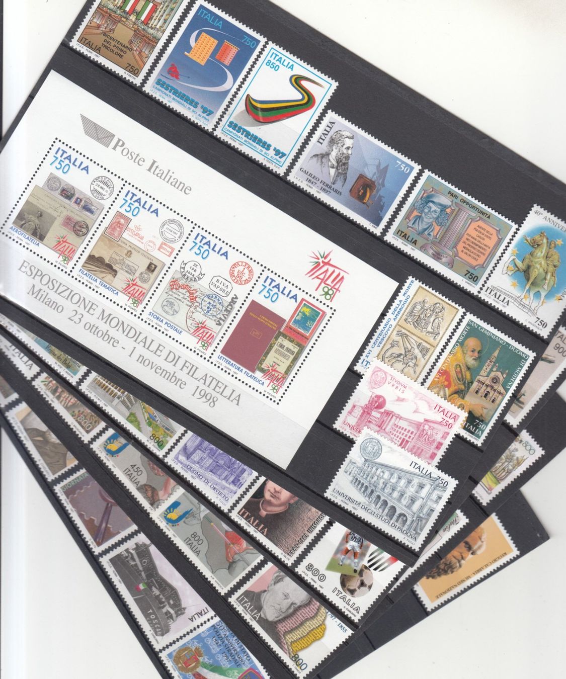 Tutti i francobolli: Italien 1997 postfrisch – Usato da Bürglen TG venduto da StampGraf