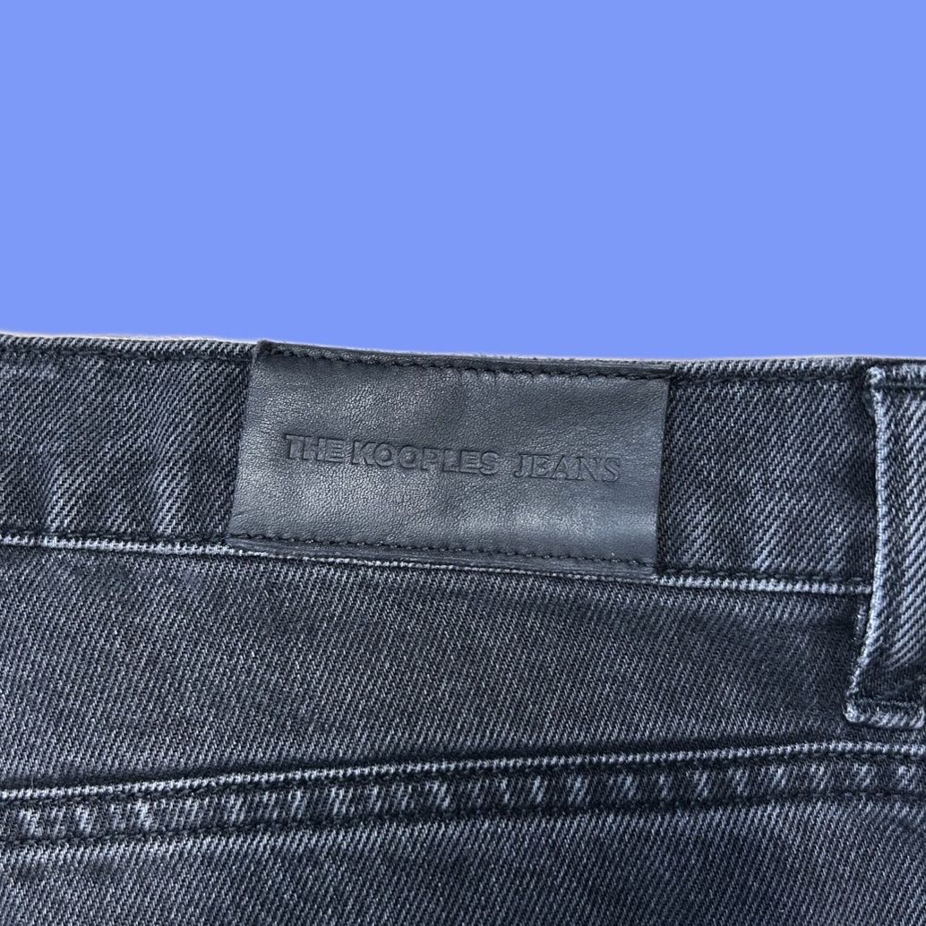 Kooples Jeans: The Kooples Jeans black/grey – Usato da brent venduto da fukusapes 4