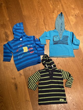 2 Langarm Shirt &1 Pullover Gr.92