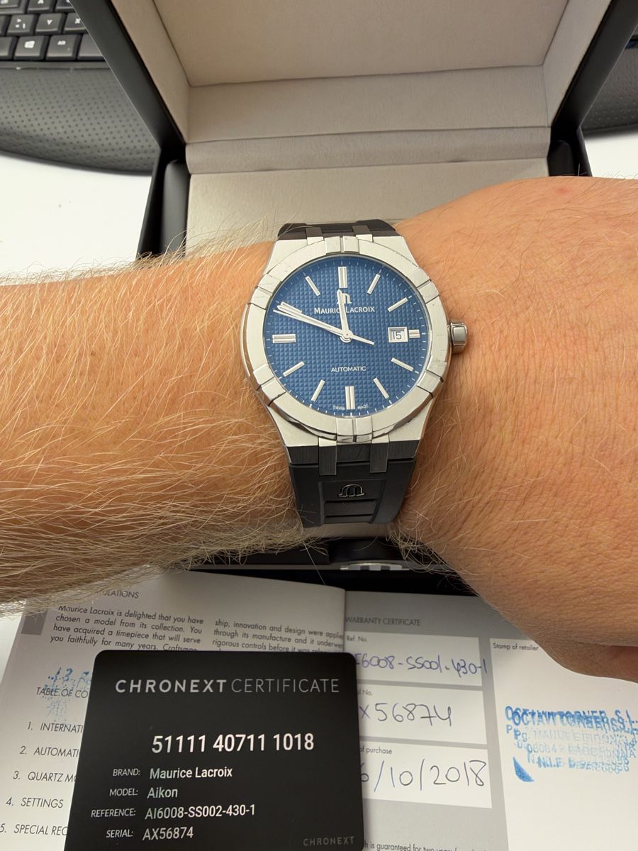 Maurice Lacroix Orologi: Maurice Lacroix Aikon 42mm Automatic – Usato da Nussbaumen AG venduto da Dejoo 1