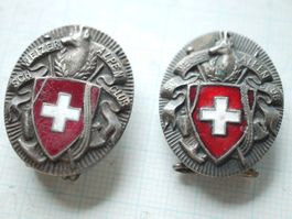 Schweizer Alpen Club 2 Abzeichen SAC CAS Antikes