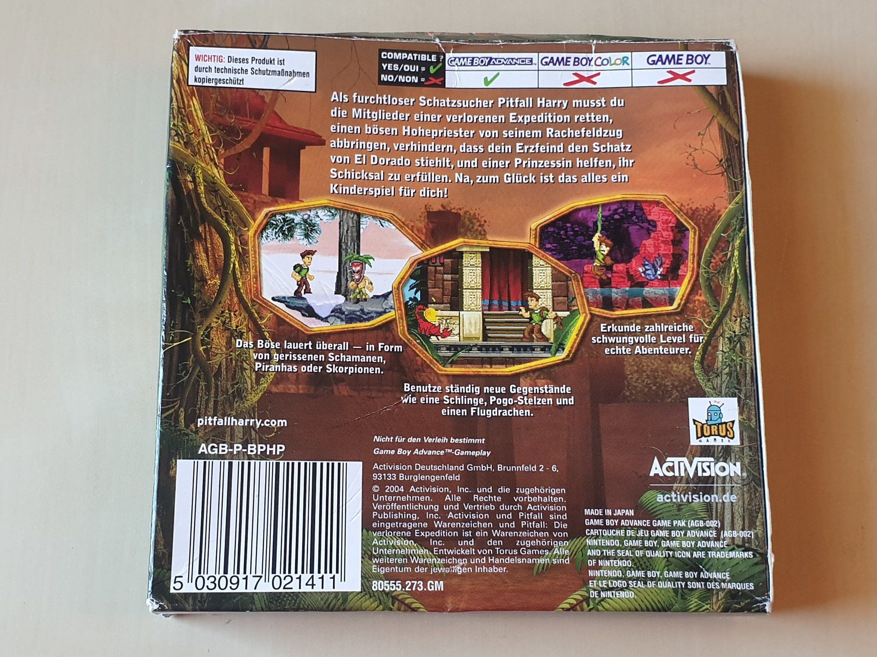 Nintendo Jeux: Pitfall Die verlorene Expedition – D'occasion à Stansstad par collectorsshop 1