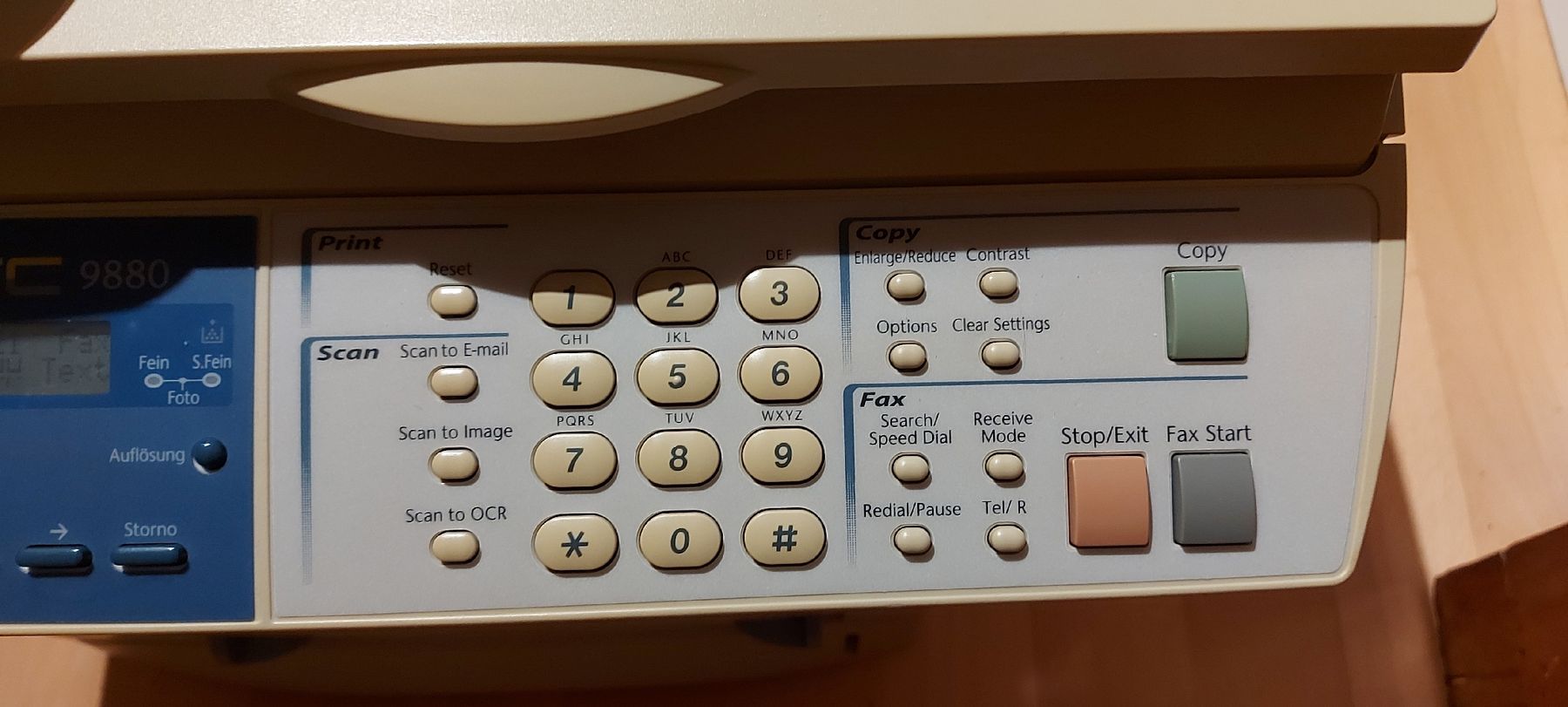 Brother Stampanti: Brother MFC 9880 eingeschränkte Funktionen – Difettoso da Au/ZH venduto da Avivan 3