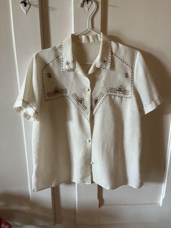 Leinenbluse