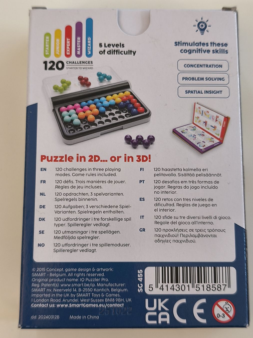 Spiele: IQ Puzzler Pro – Neu und originalverpackt aus Jegenstorf von chr_8tpq 1