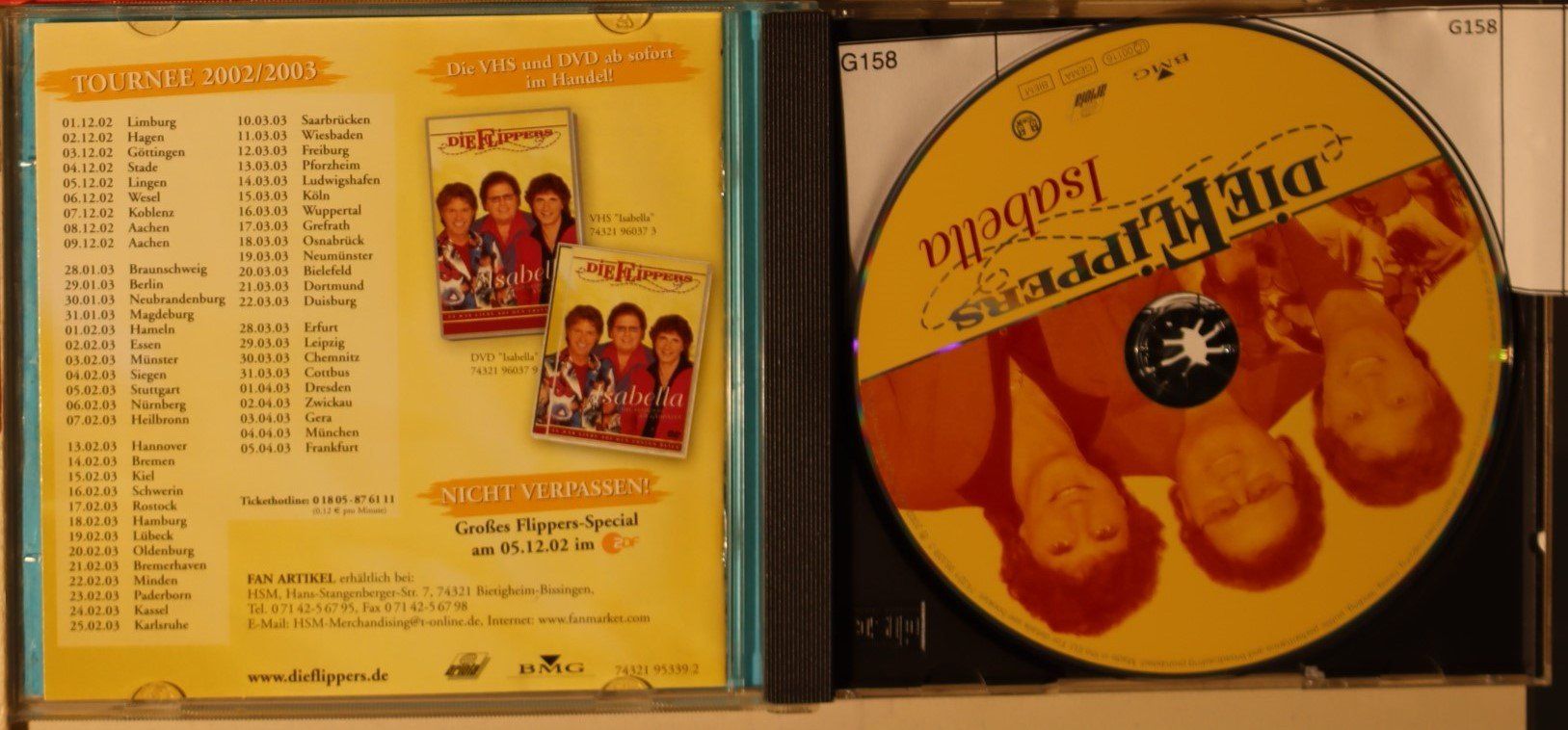 CD: Die Flippers – Isabella – Usato da Luzern venduto da CONTENTI 1