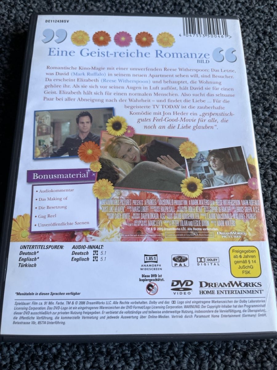 Tutti i DVDs: DVD Solange du da bist (21723) – Usato da Ruswil venduto da jan_bxl5 1