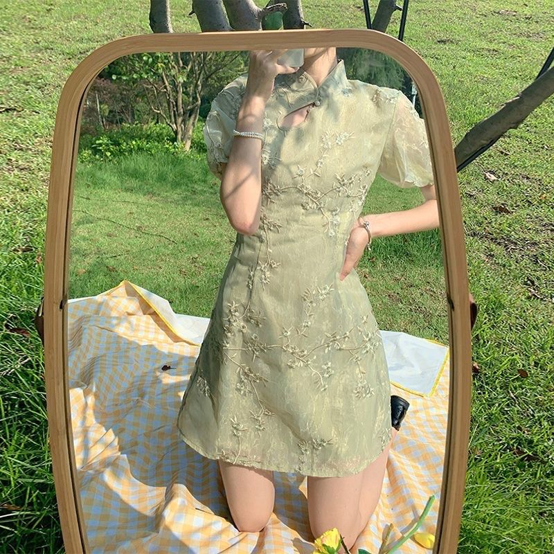 Vestiti: Chinesisches Cheongsam, Größe S – Nuovo (secondo la descrizione) da Murten venduto da Alicetea 1