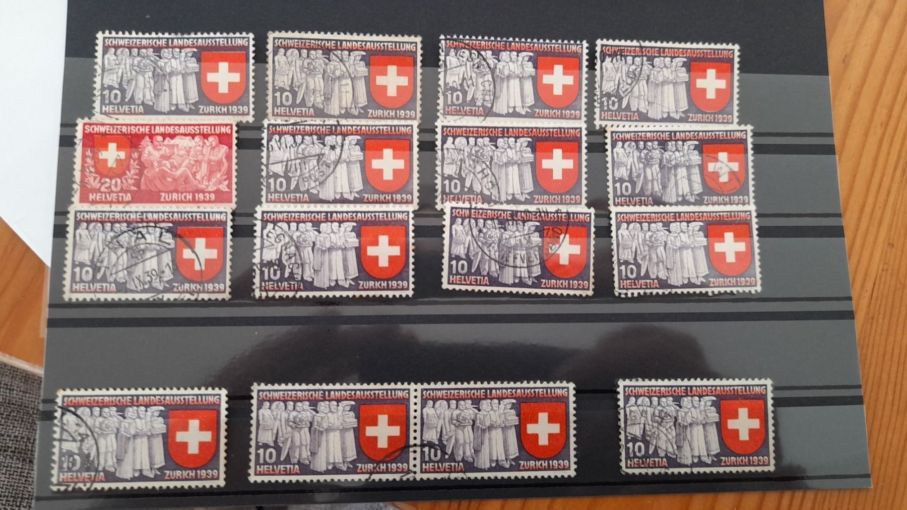 Alle Briefmarken: Schweizerische Landesausstellung 1939 – Gebraucht aus Balgach von SIMEON27