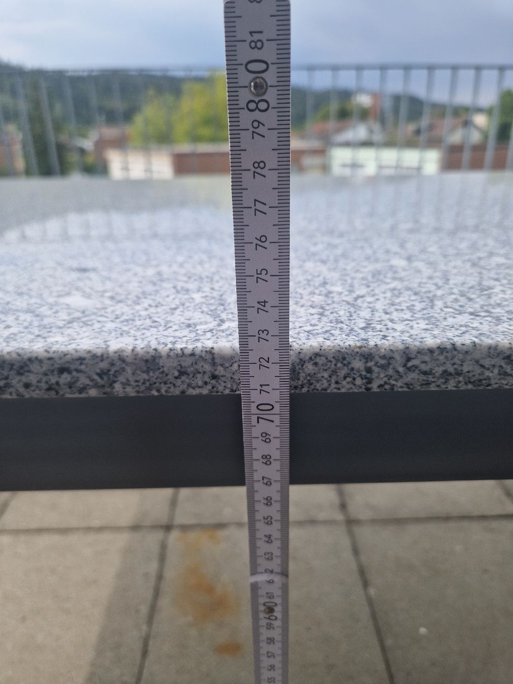 Tables: Gartentisch Granitoptik – D'occasion à Embrach par Boga85 5