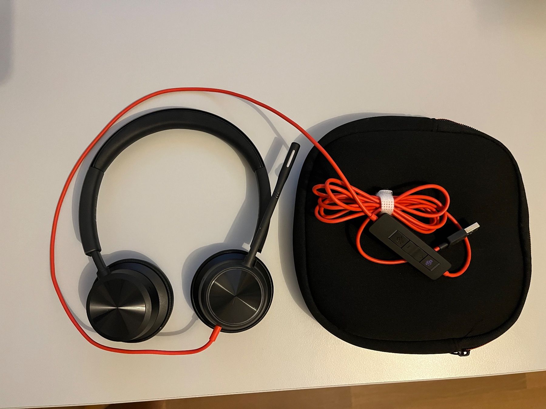 Plantronics Cuffie: Poly Blackwire 8225, STEREO, BW8225-M, USB-A – Usato da Basel venduto da a.61 1