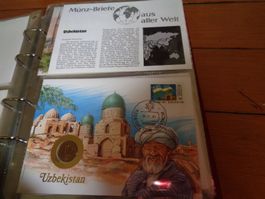 Münzbrief Usbekistan